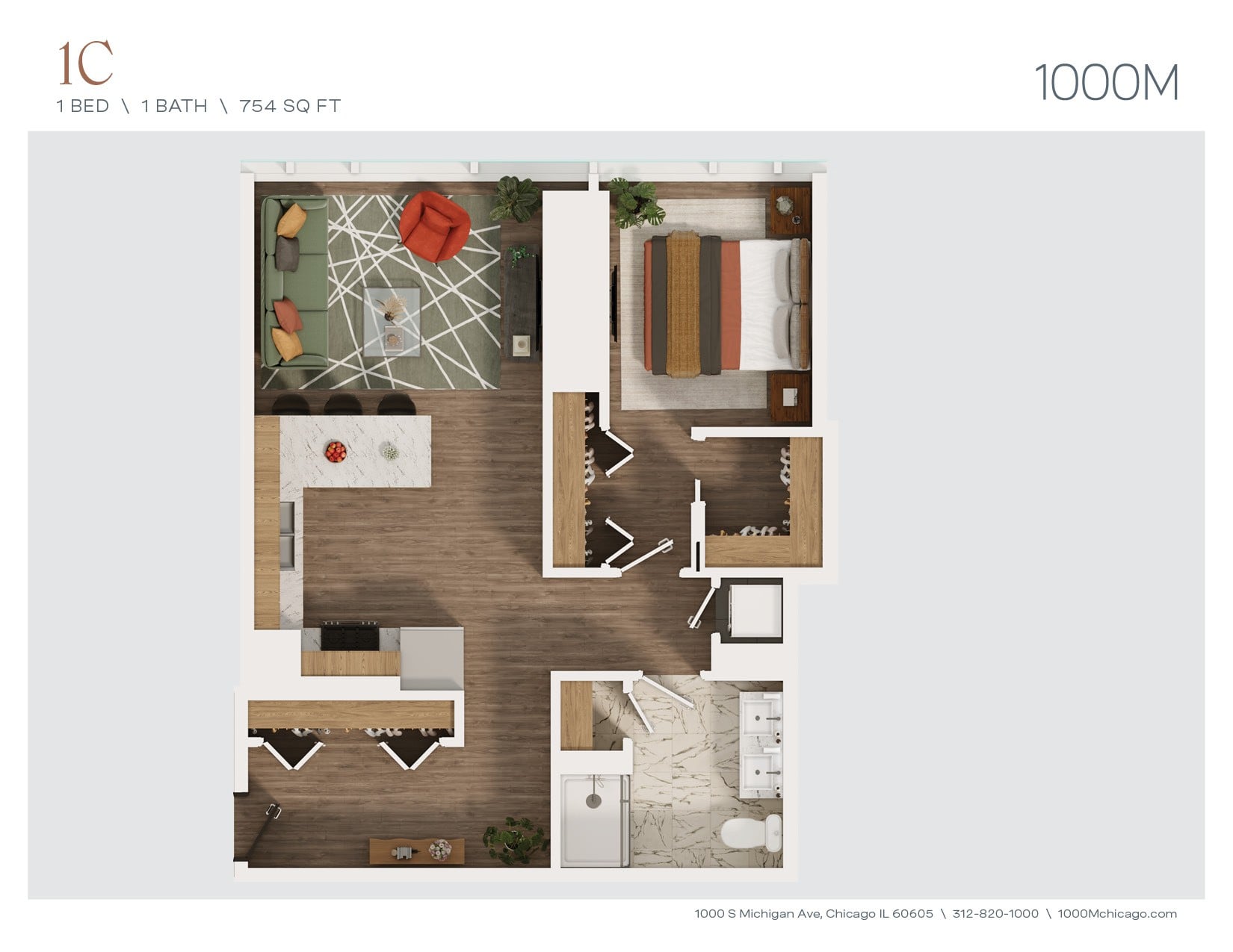 Unit 5102 floor plan