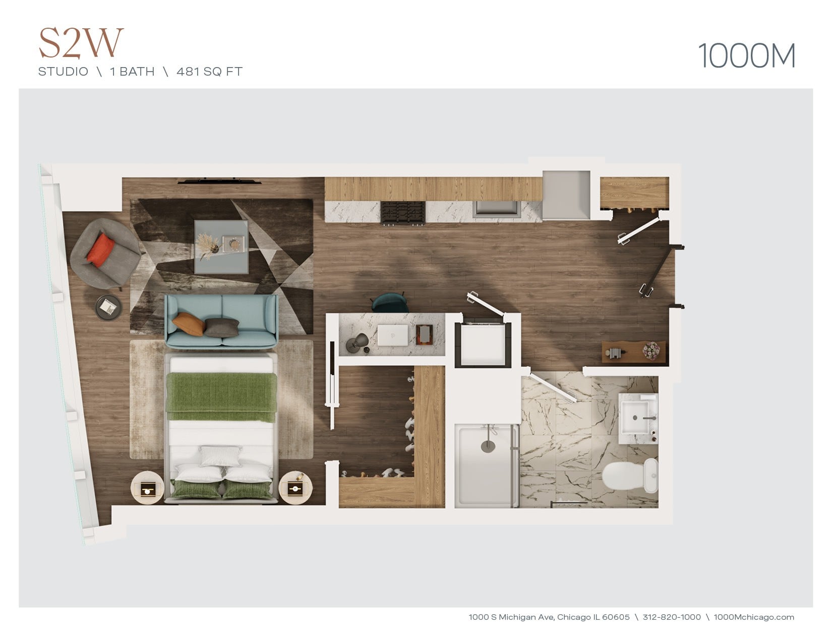 Unit 5310 floor plan