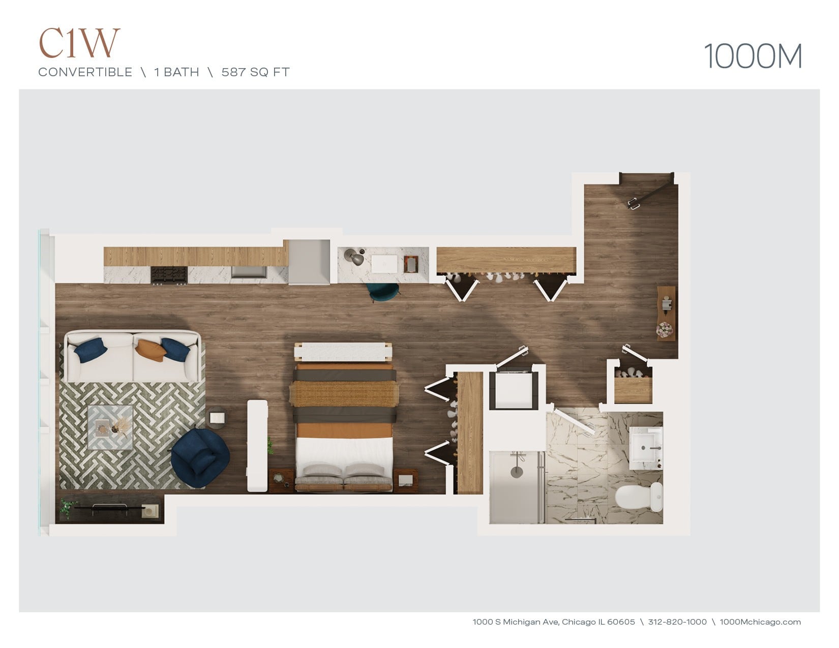 Unit 4911 floor plan