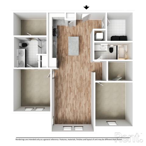 B2 ALT floor plan