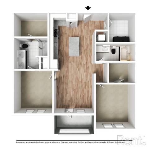 B2 floor plan