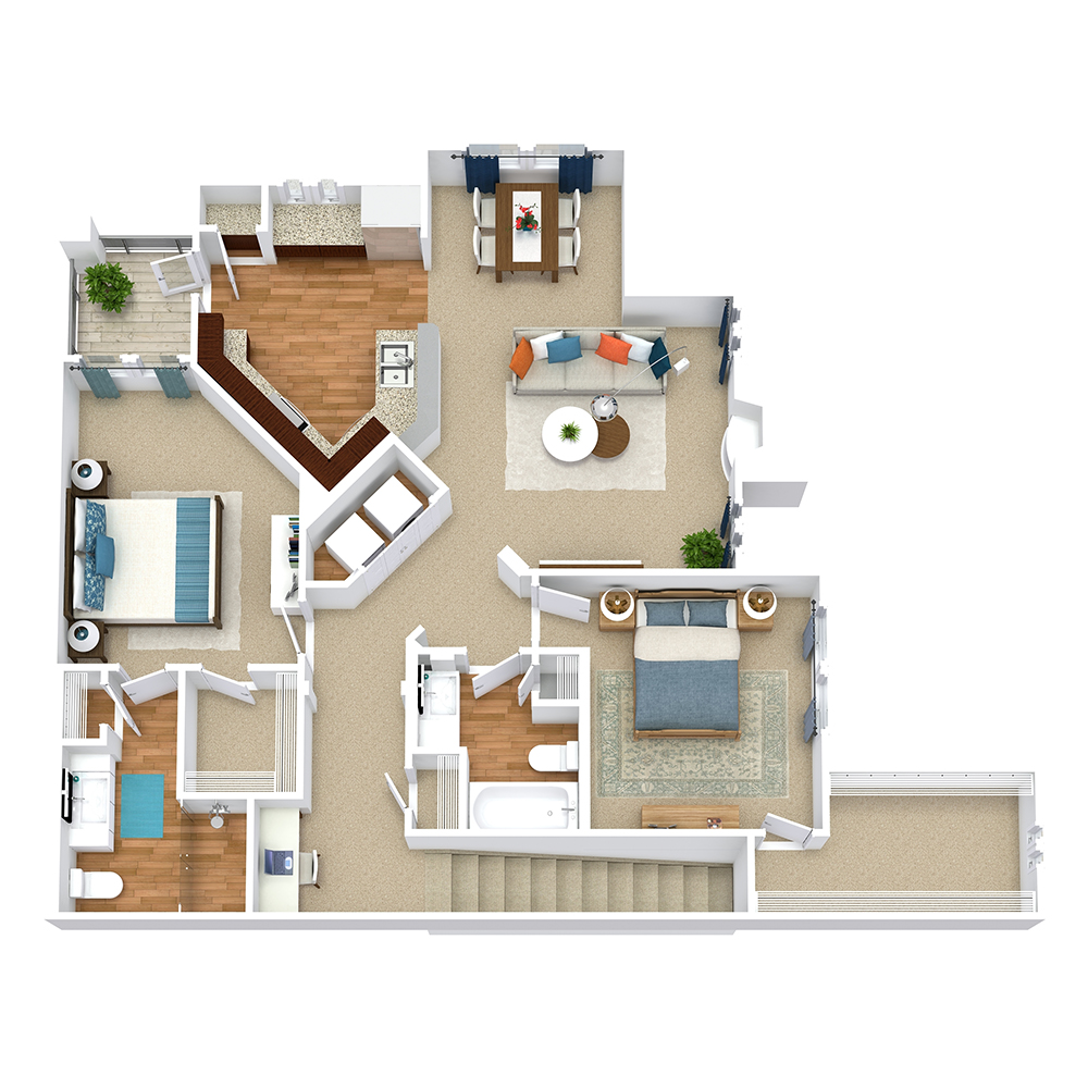 The Newport floor plan