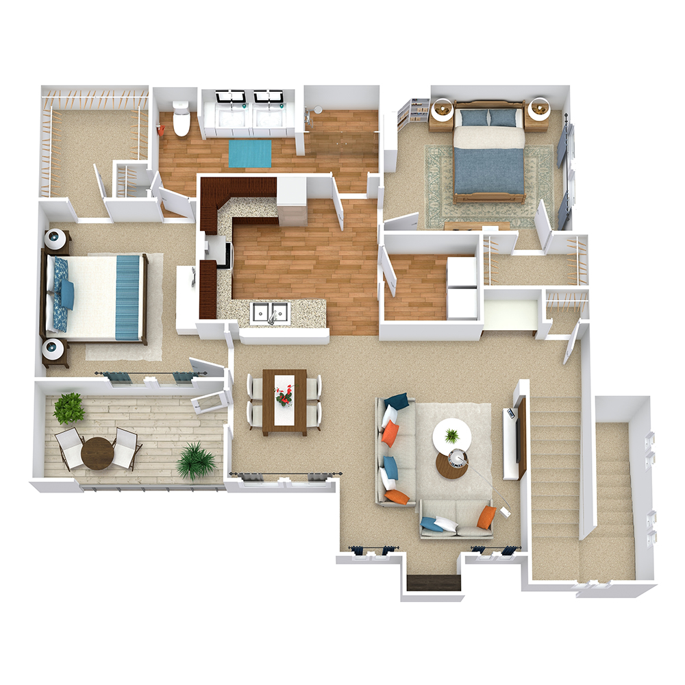 The Dover floor plan