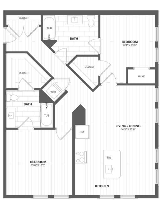 B6-A floor plan