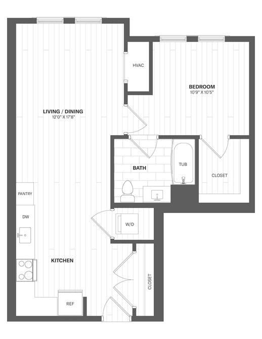 A1 floor plan