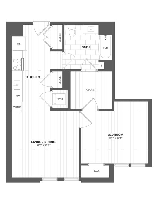 A2 floor plan