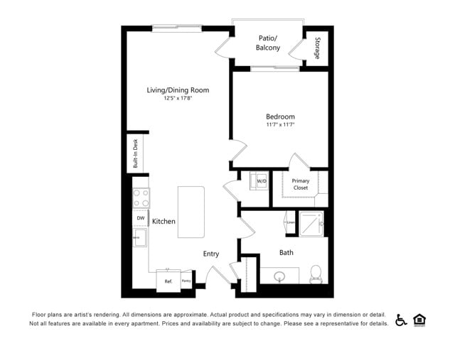 A2 floor plan