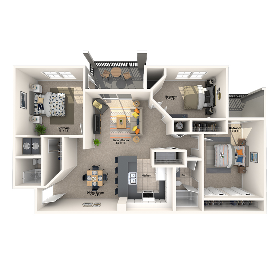 The Destiny floor plan