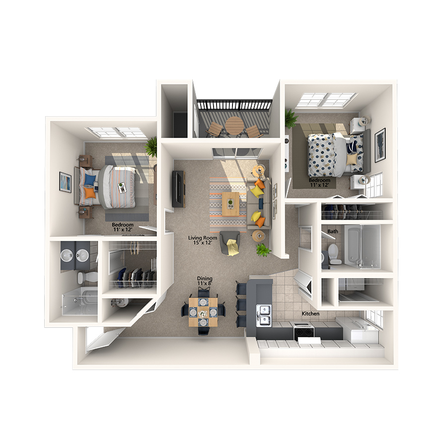 The Camelia floor plan