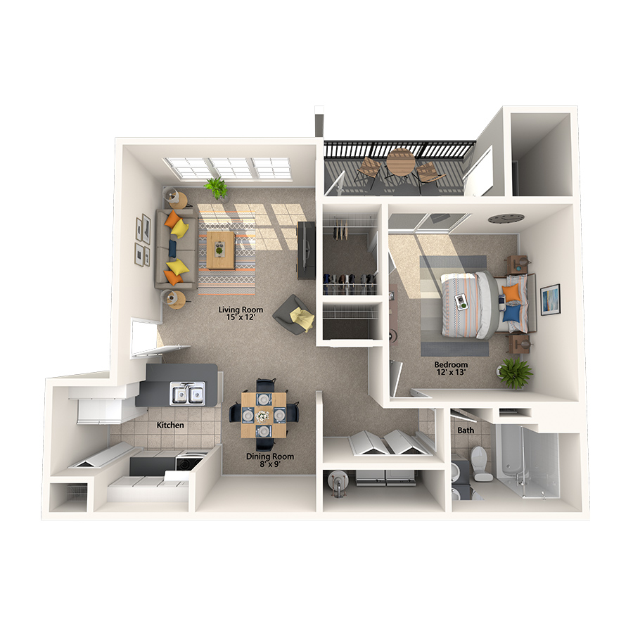 The Beechnut floor plan