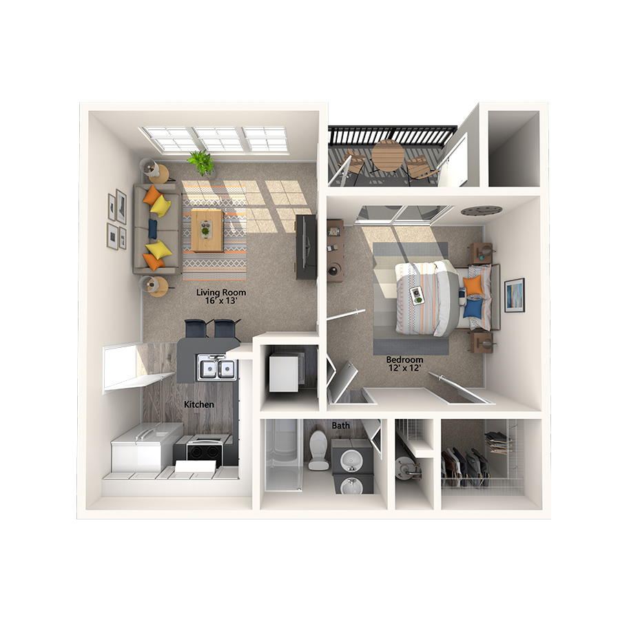 The Amelia floor plan