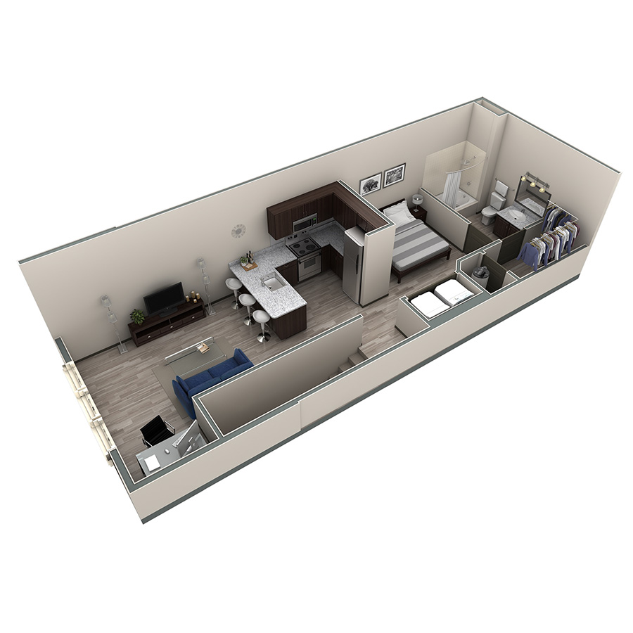 Studio Grand Overlook floor plan