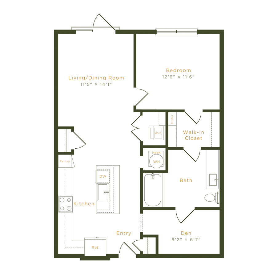 A3.1 floor plan