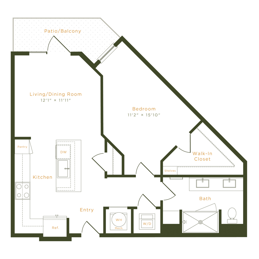 A2.1 floor plan