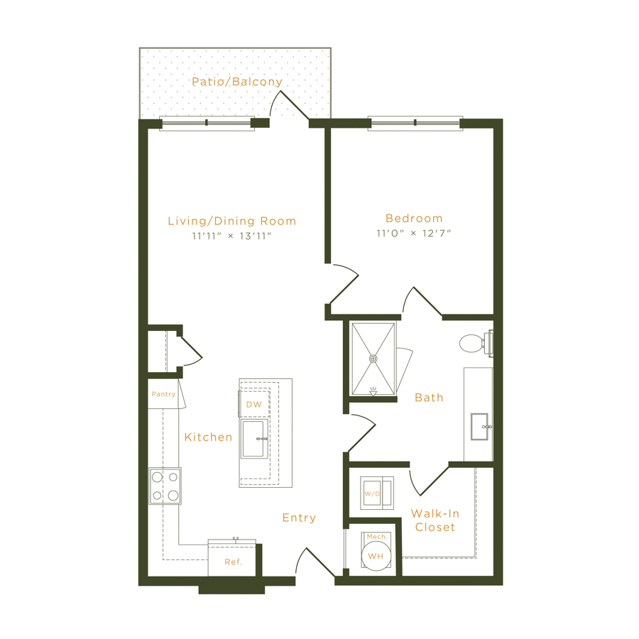 A1 floor plan