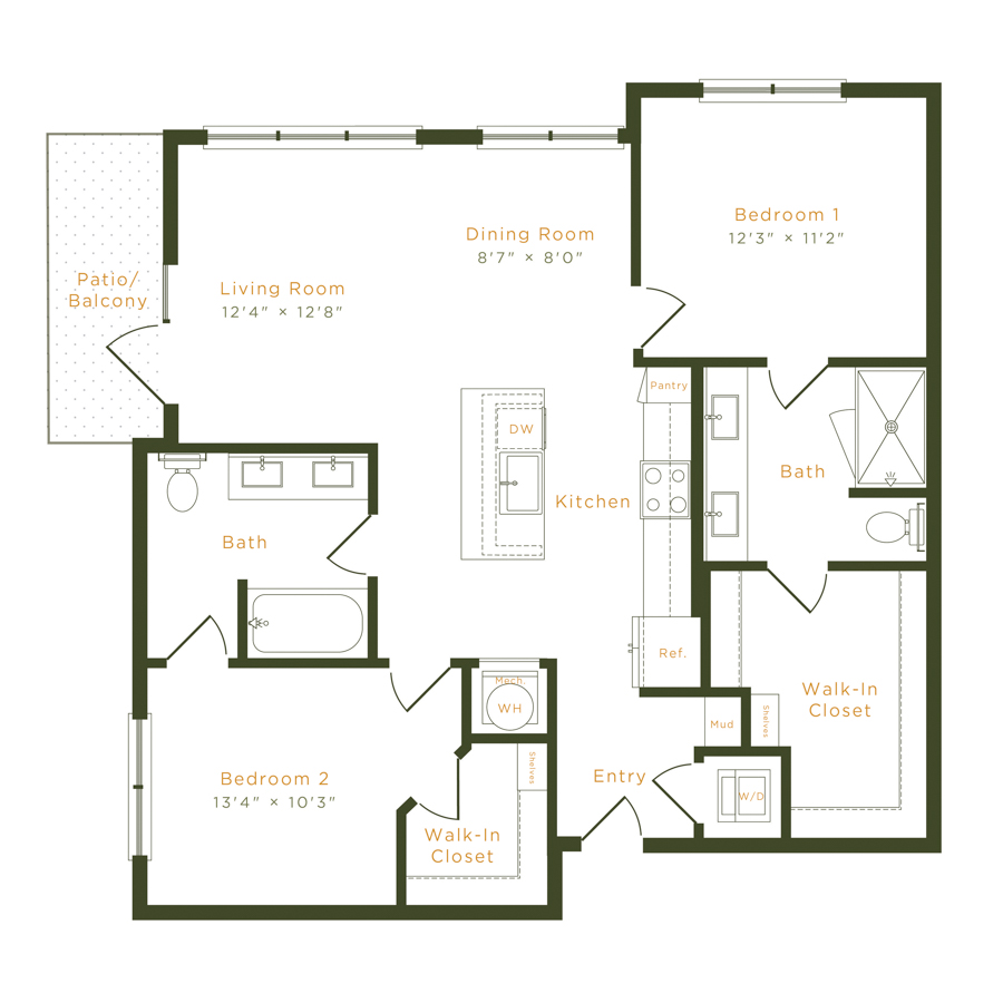 B2.2 floor plan
