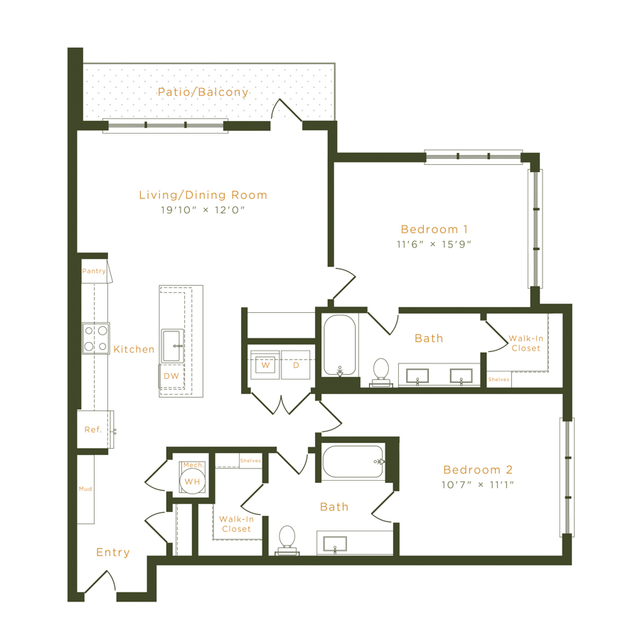B6 floor plan