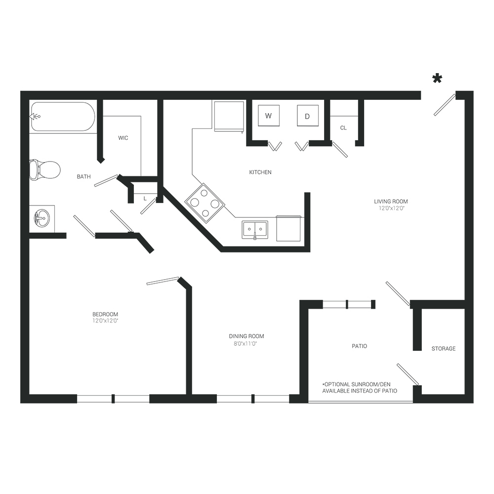 Acacia floor plan