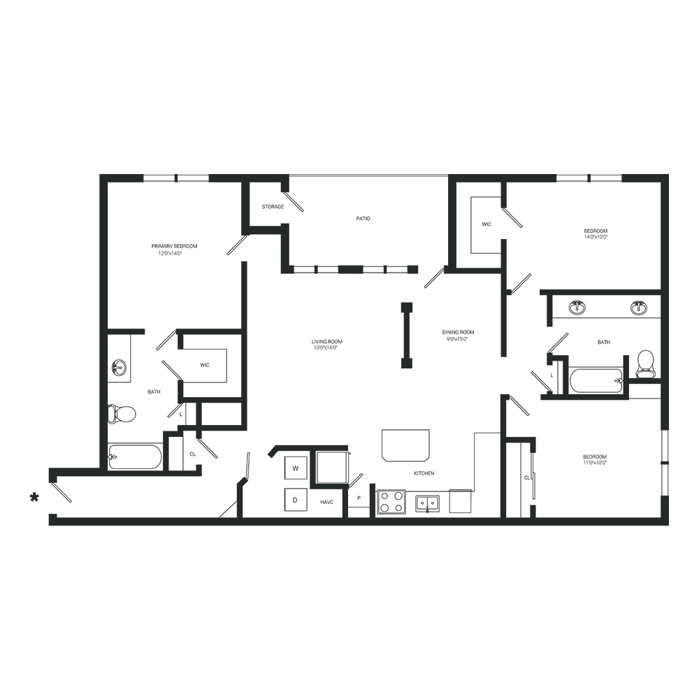 Cottonwood floor plan