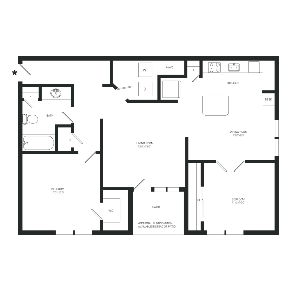 Mesquite floor plan