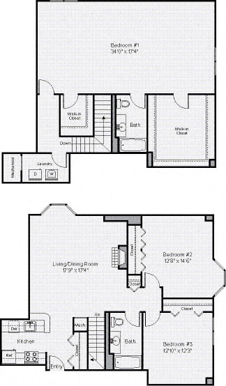 C2L-B floor plan