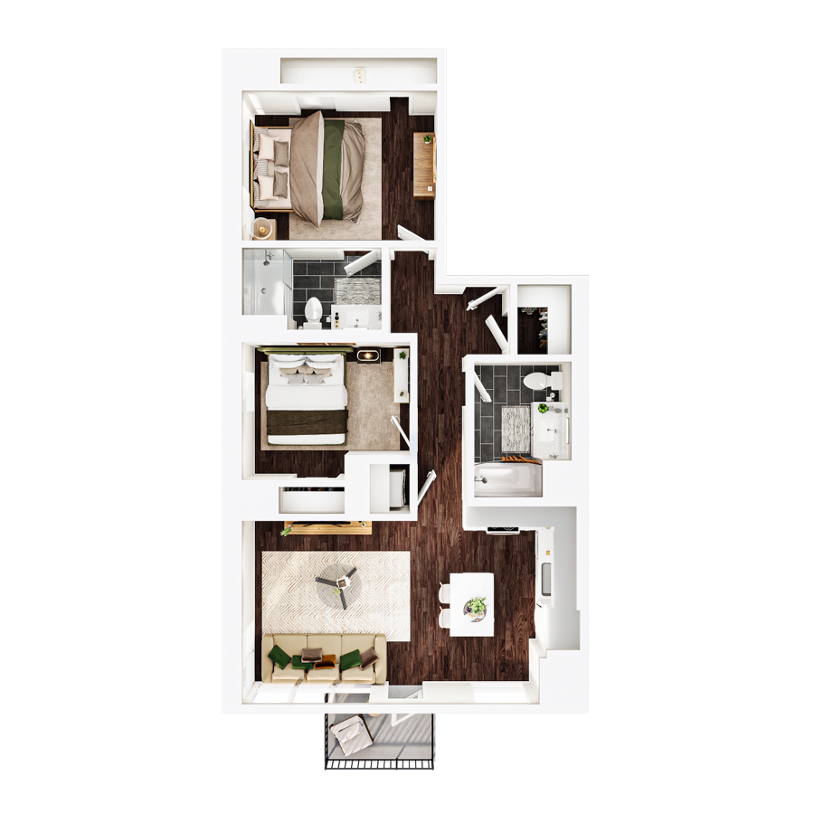 B6 floor plan