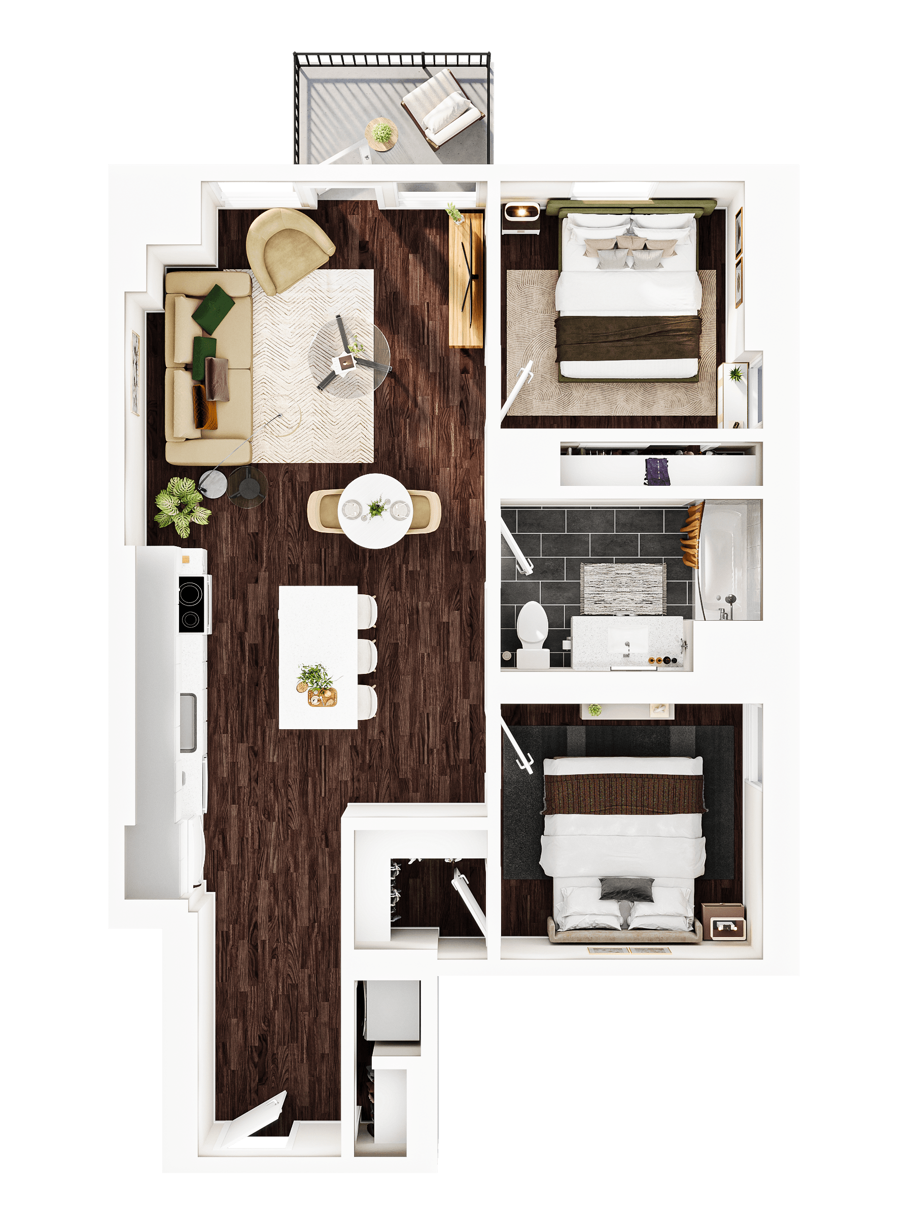 B2 floor plan