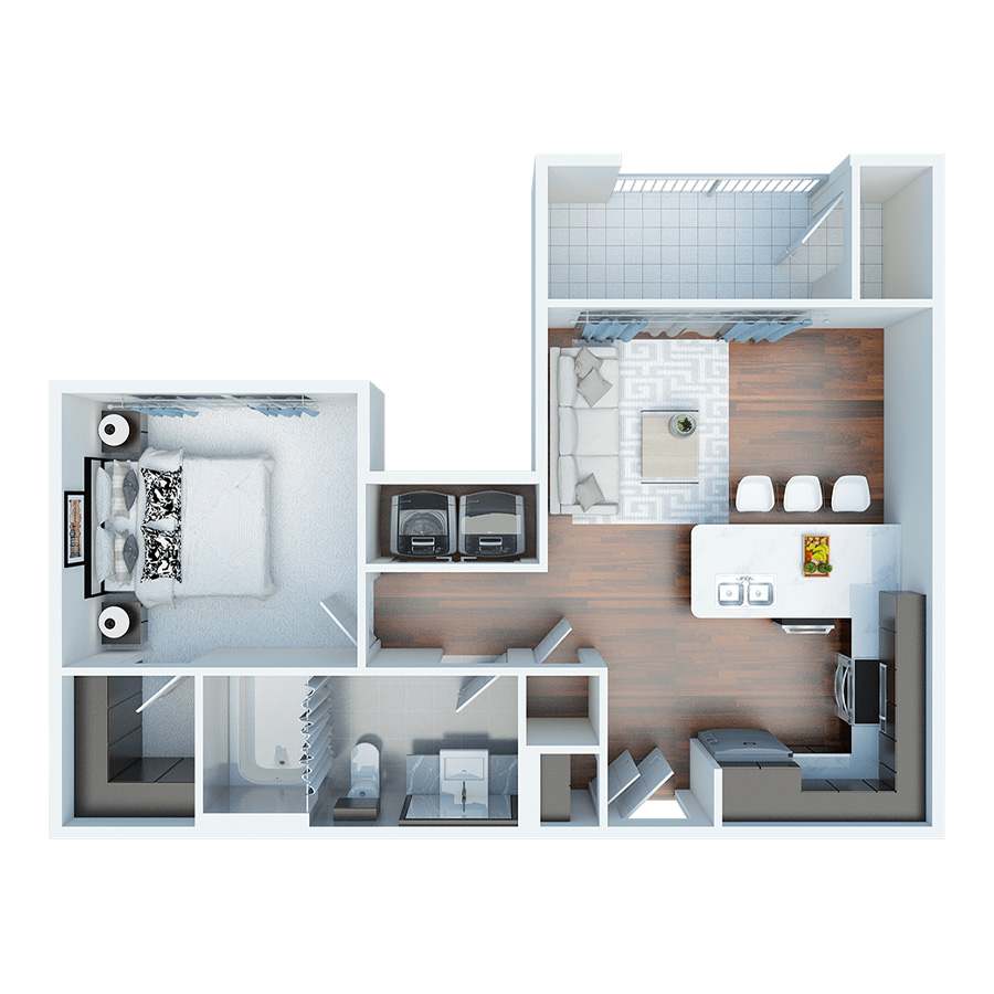 A2 floor plan