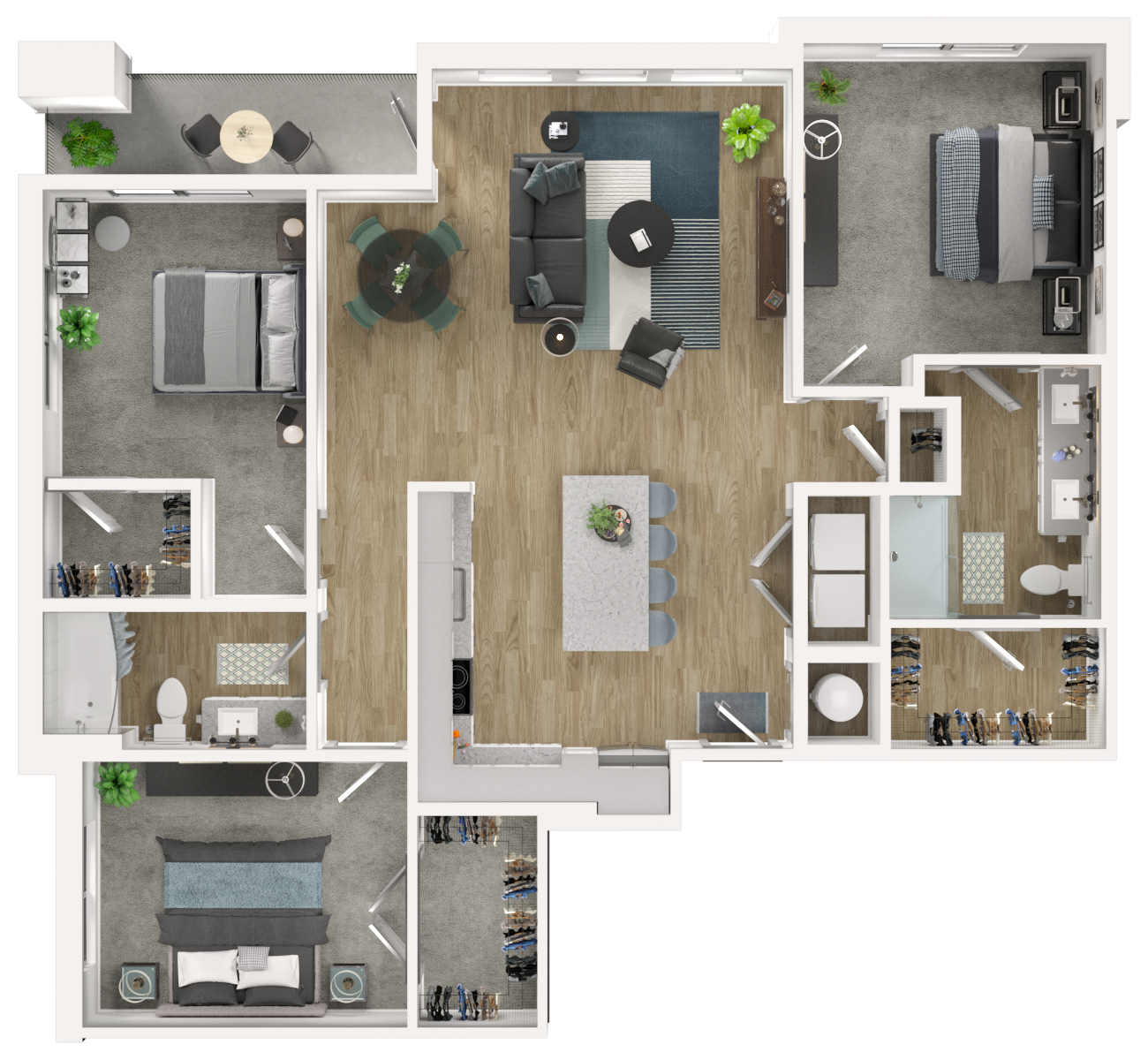 C1 floor plan