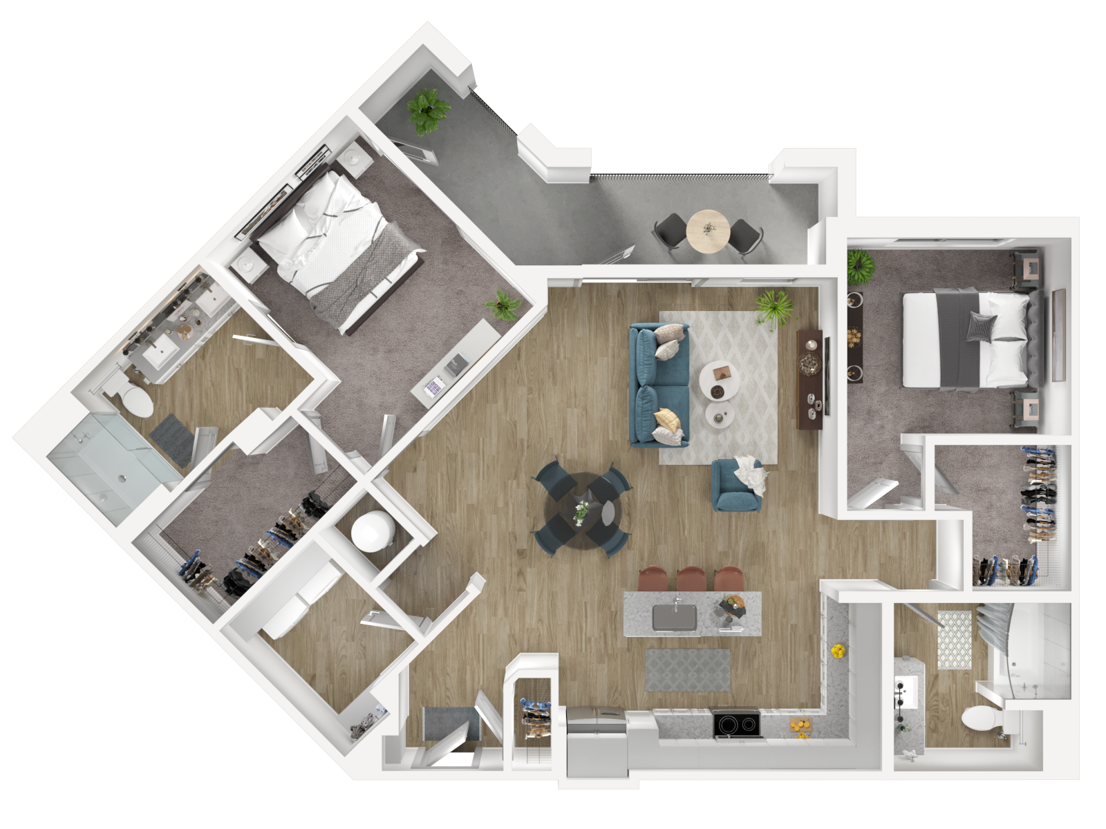 B4 floor plan