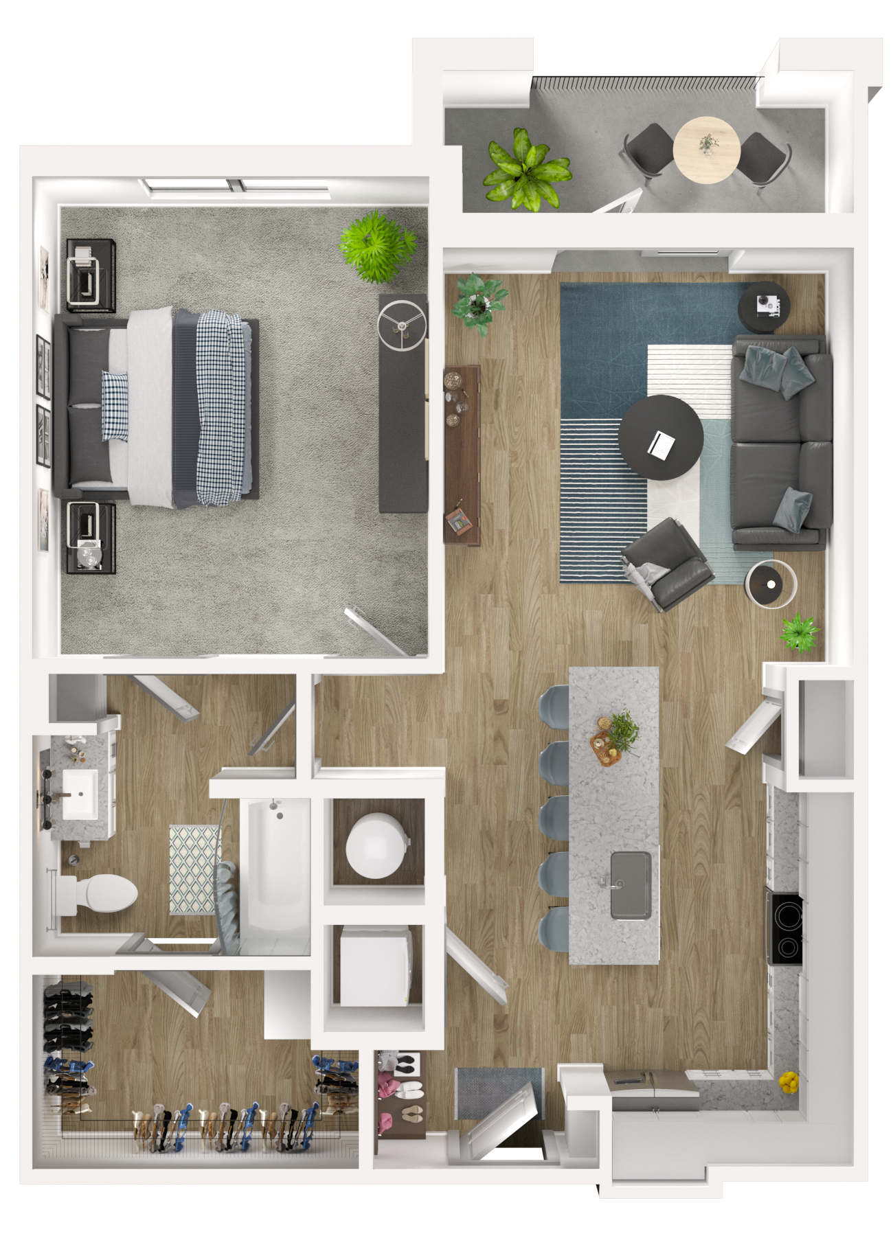 A1 floor plan