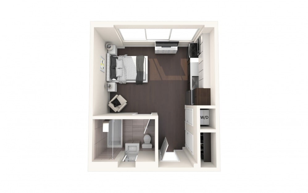Studio-415 floor plan