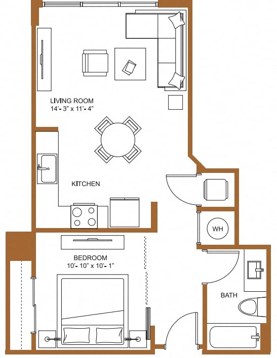 Studio-S2 floor plan