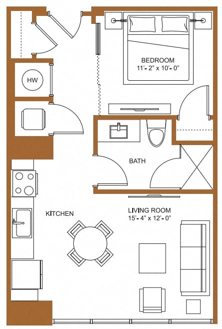 Studio-S1 floor plan
