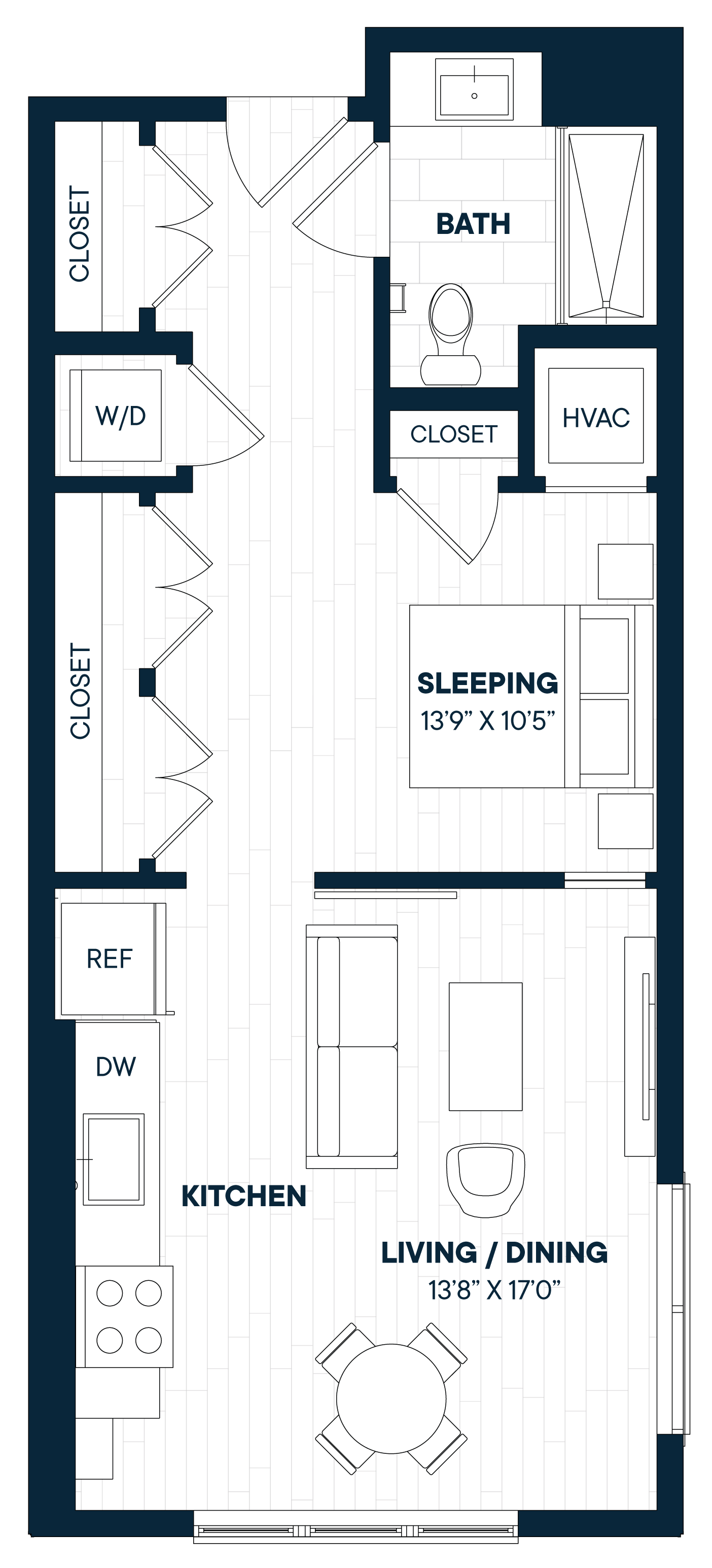 Studio-S19 floor plan