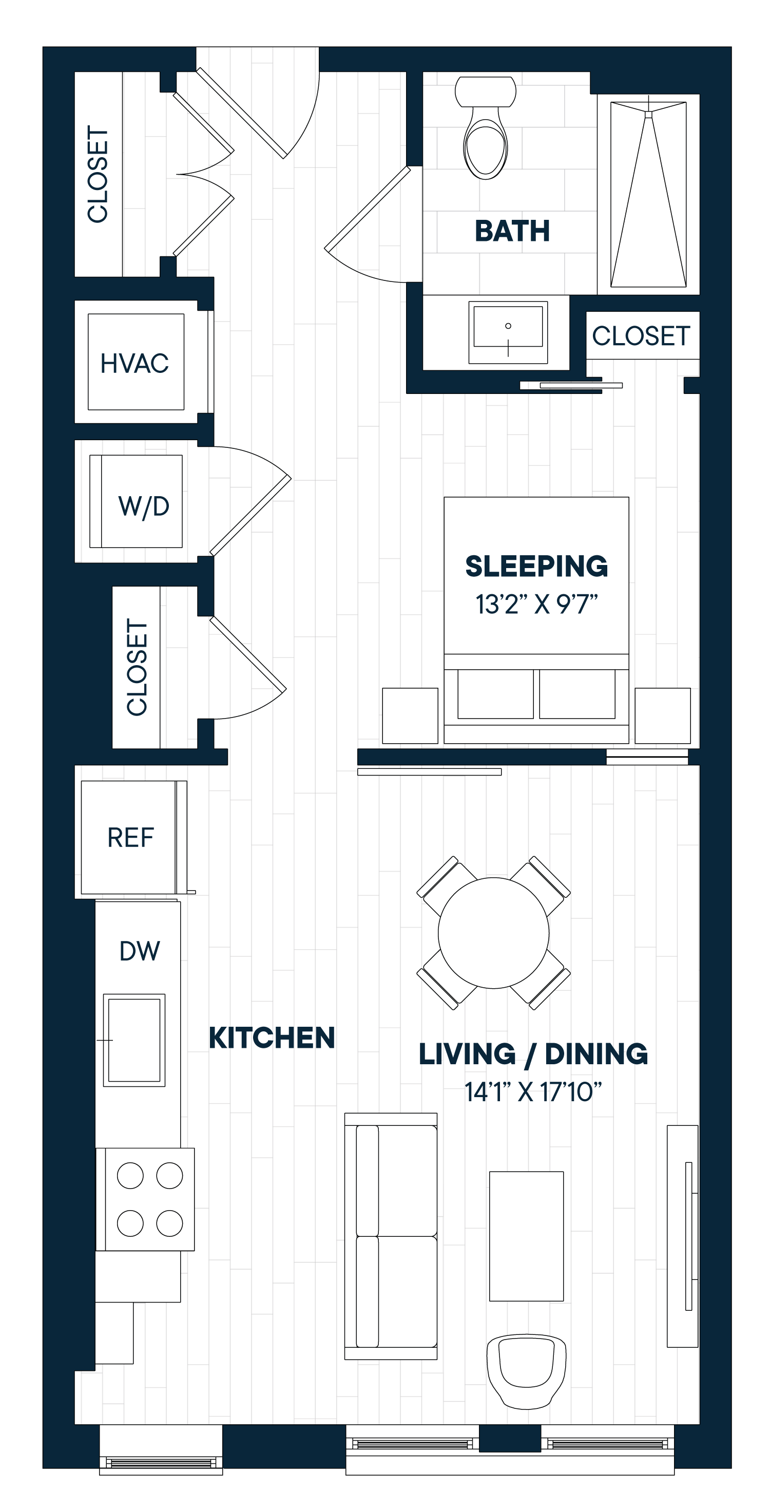 Studio-S17 floor plan