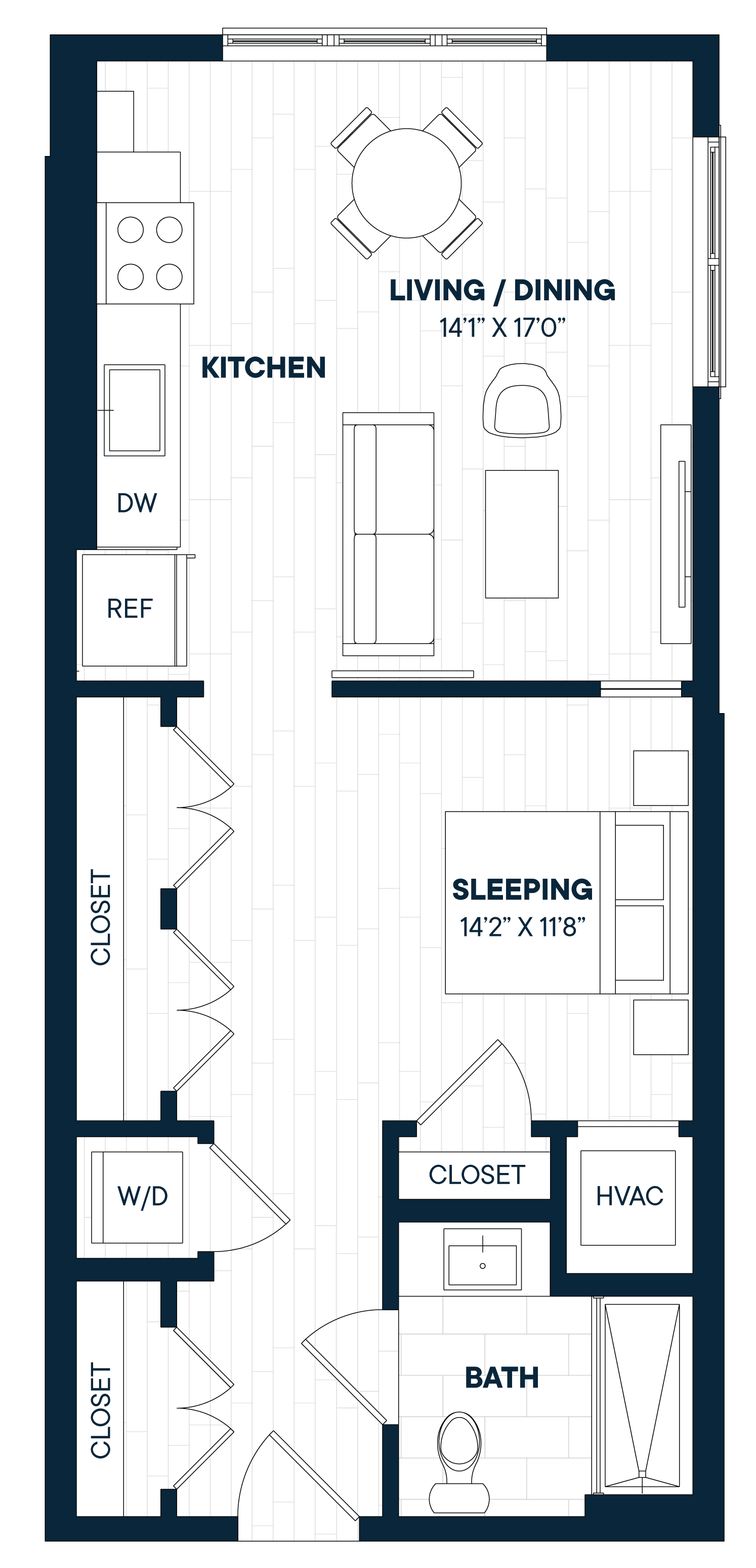 Studio-S20 floor plan