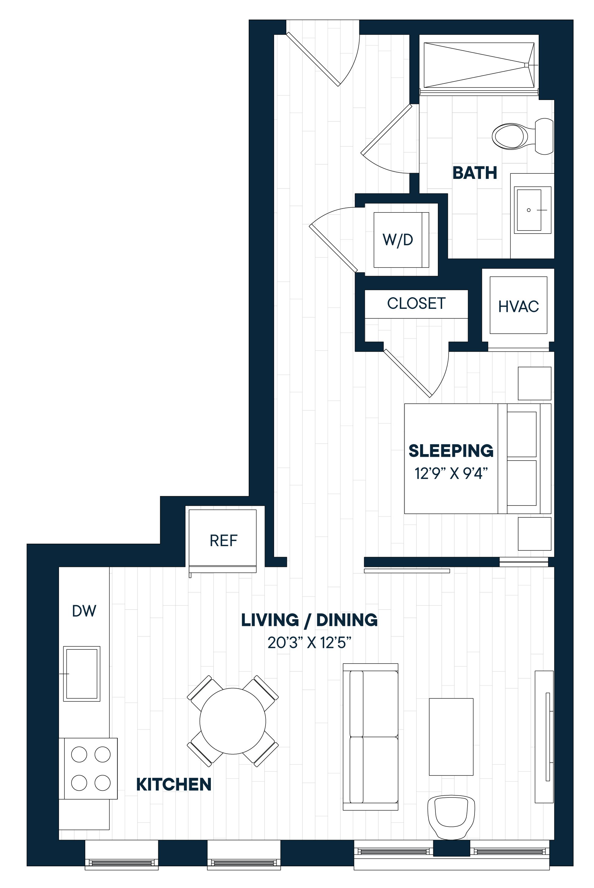 Studio-S15 floor plan