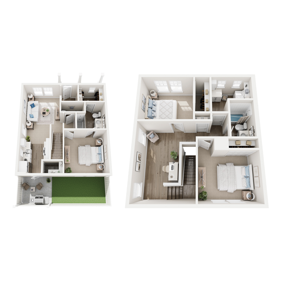 Dewberry floor plan