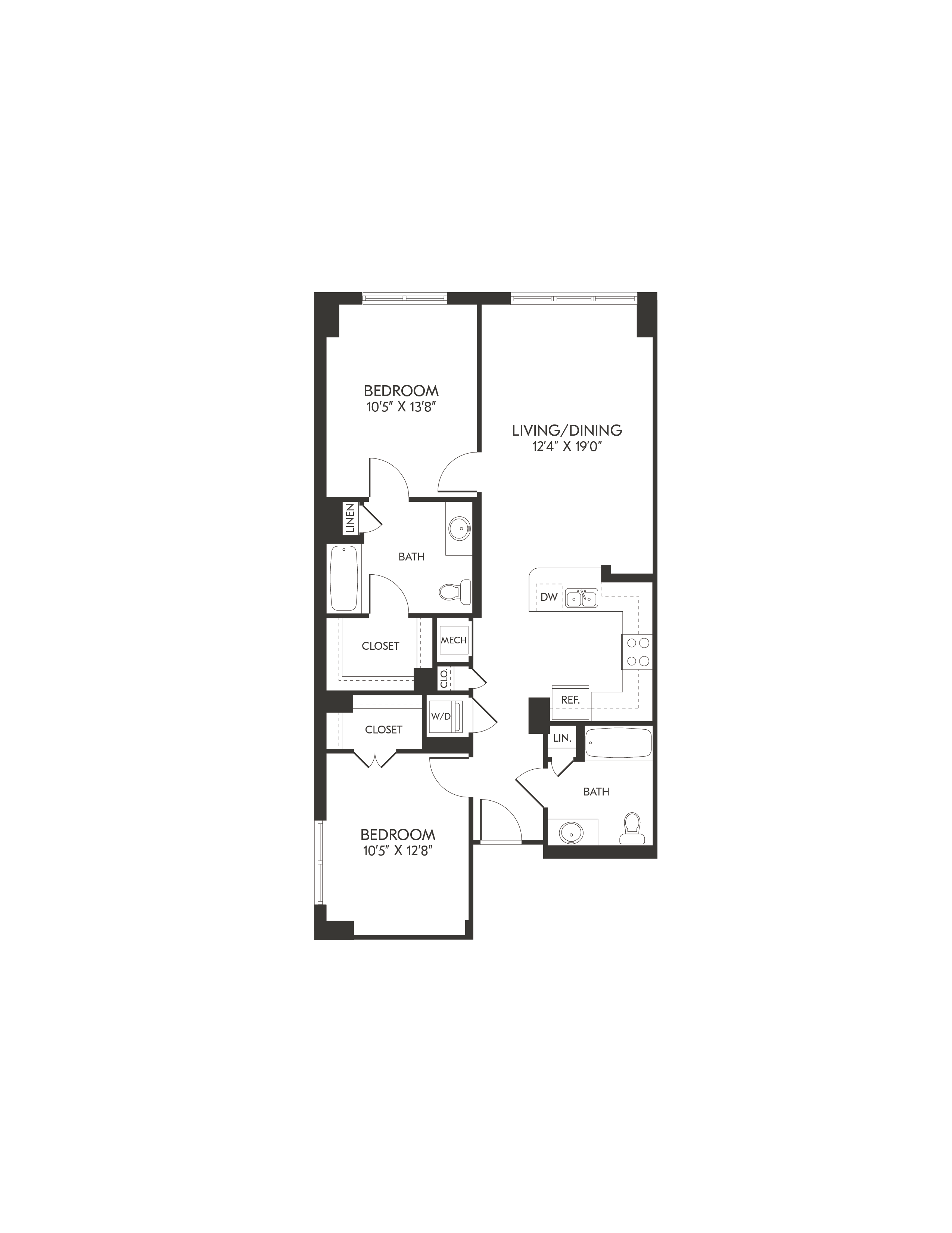 70-B1 floor plan