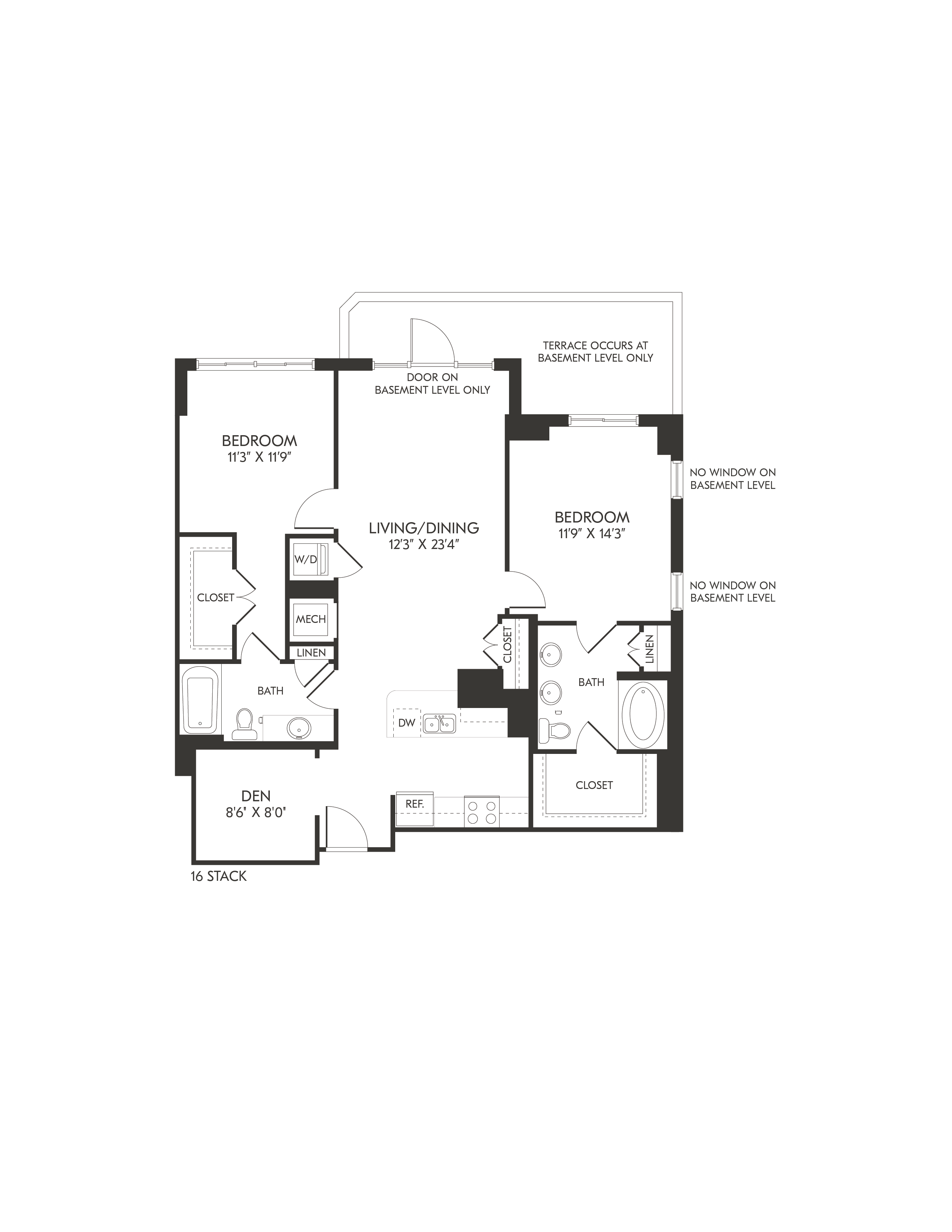 100-B4 floor plan