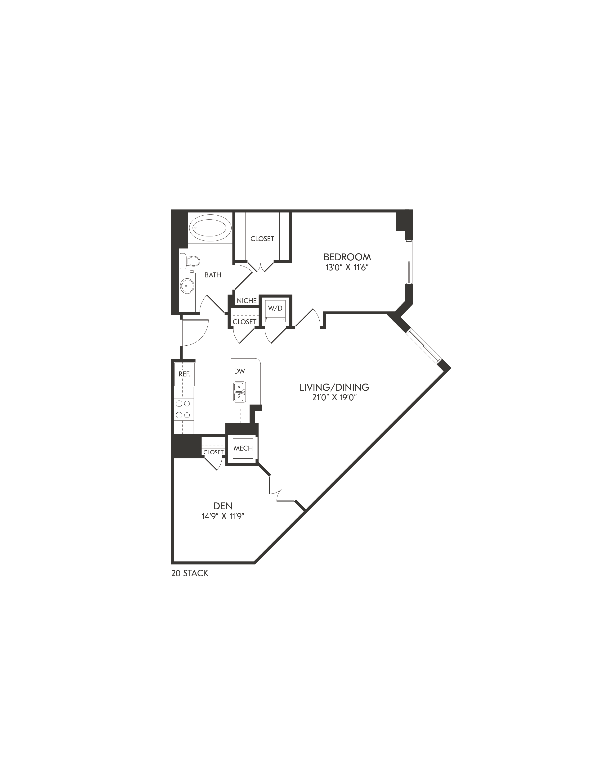 100-A13 floor plan