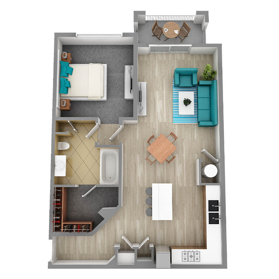 A1 floor plan