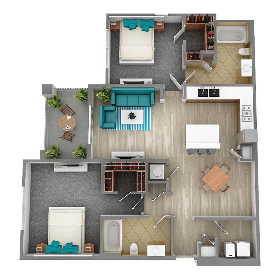 B2 floor plan