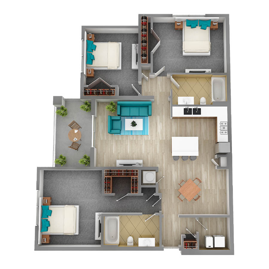 C1 floor plan