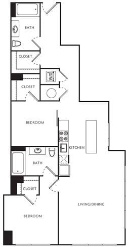 E2 floor plan