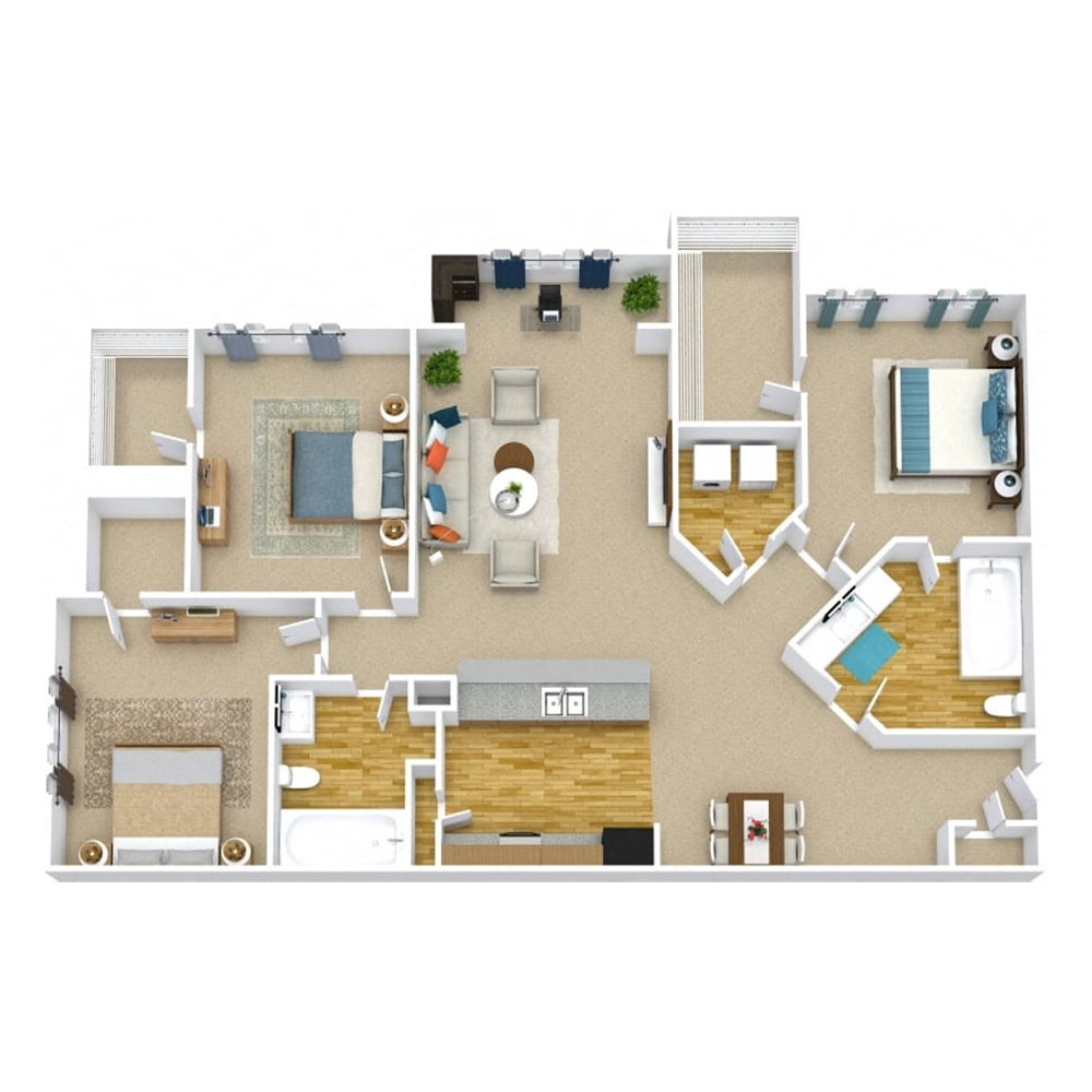 The Aruba-Solarium floor plan