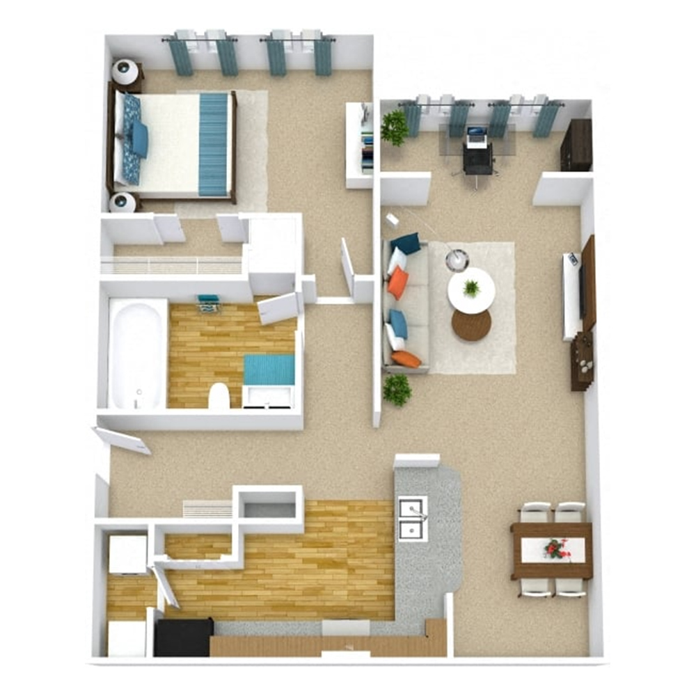 The Andros-Solarium floor plan