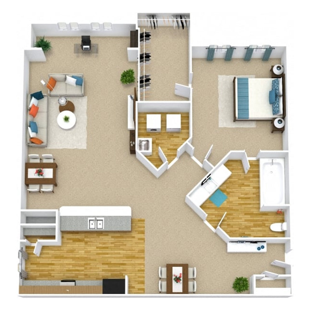 The Abaco-Solarium floor plan