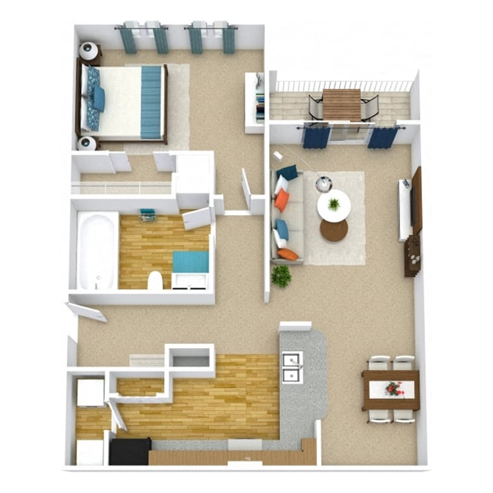 The Andros floor plan